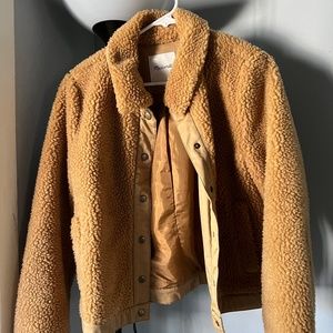 Madewell High Pile Fleece Portland Jacket